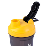 ShakePro 300ml Protein Shaker for Pre & Post Workout Mixes - Yellow