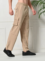 All-Purpose 6-Pocket Cargo Pants - Beige