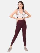 Fluid Form Tights - Wine