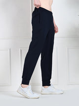 Utility Jogger with Pockets - Navy Blue