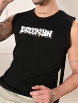 Easy-wear Brooklyn Cotton Sando – Black