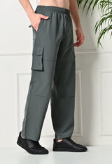 All-Purpose 6-Pocket Cargo Pants - Grey