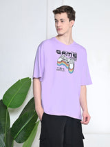 Everyday 100% Cotton Gaming T-shirt – Lavender