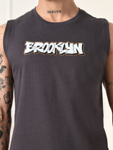 Easy-wear Brooklyn Cotton Sando – Charcoal