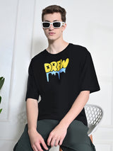 Everyday 100% Cotton Drew T-shirt – Black