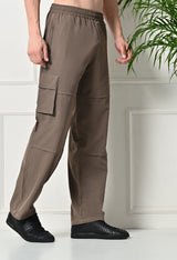 All-Purpose 6-Pocket Cargo Pants - Coffee Brown