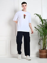 All-Weather Cargo Jogger with Pockets - Navy Blue