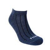Unisex Cotton Ankle Socks (Airforce, Free Size)