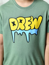 Cotton Rabbit & Drew Graphic T-Shirts - Yellow & Pista (2-Pack)