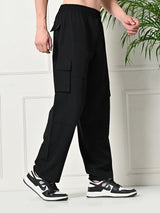 All-Purpose 6-Pocket Cargo Pants - Black