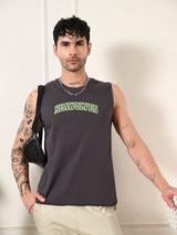 Easy-wear Seawolves Cotton Sando – Charcoal