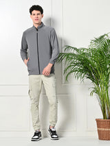 Athletic Stretch Jacket - Grey