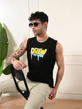 Easy-wear Drew Cotton Sando – Black