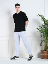 Utility Jogger with Pockets - Melange Grey