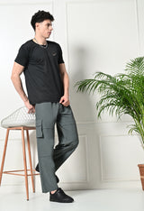 All-Purpose 6-Pocket Cargo Pants - Grey