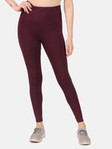 Fluid Form Tights - Wine