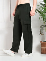 All-Weather Cargo Jogger with Pockets - Green