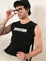 Easy-wear Brooklyn Cotton Sando – Black
