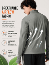 FITINC Airflow Sunscreen Jacket for Men - Olive