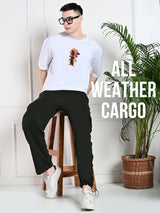 All-Weather Cargo Jogger with Pockets - Green