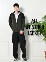 All-Season Green Durable Jacket