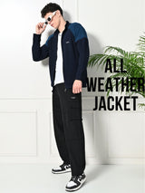 All-Season Navy Blue Durable Jacket