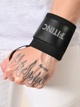 Trouble-free Wrist Support for Weightlifting & Gym Workouts - Black - Dark Green