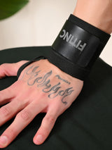 Trouble-free Wrist Support for Weightlifting & Gym Workouts - Black - Dark Green