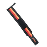 Trouble-free Wrist Support for Weightlifting & Gym Workouts - Black - Neon Orange