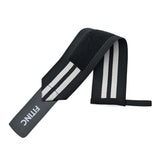 Trouble-free Wrist Support for Weightlifting & Gym Workouts - Black - Light Grey