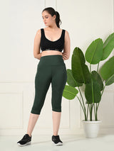 Pocket-Ready Sage Training Capri