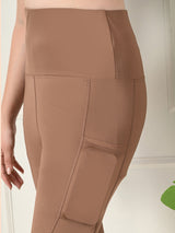 Pocket-Ready Cocoa Training Capri