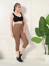 Pocket-Ready Cocoa Training Capri
