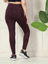 Freedom Flex Active Tights – Wine