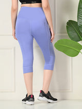Pocket-Ready Lilac Training Capri