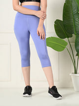 Pocket-Ready Lilac Training Capri