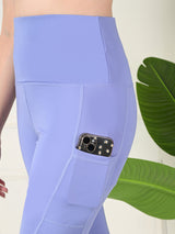 Pocket-Ready Lilac Training Capri