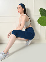 Pocket-Ready Classic Blue Training Capri