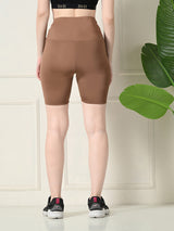 Flex-Fit Sports Shorts - Cocoa