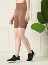 Flex-Fit Sports Shorts - Cocoa