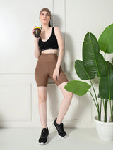 Flex-Fit Sports Shorts - Cocoa