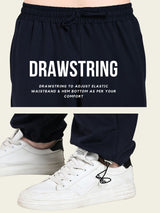 All-Weather Cargo Jogger with Pockets - Navy Blue