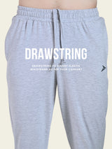 Utility Jogger with Pockets - Melange Grey