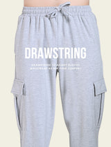 All-Weather Cargo Jogger with Pockets - Melange Grey