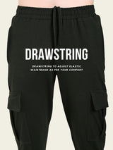 Utility Cargo Jogger with Pockets - Green