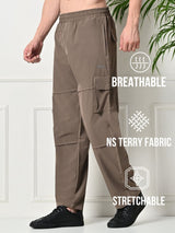 All-Purpose 6-Pocket Cargo Pants - Coffee Brown