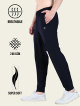 Utility Jogger with Pockets - Navy Blue