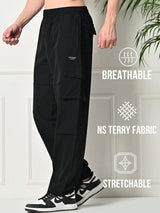 All-Purpose 6-Pocket Cargo Pants - Black