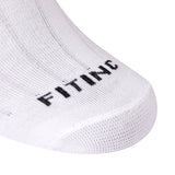 Unisex Cotton Ankle Socks (White, Free Size)