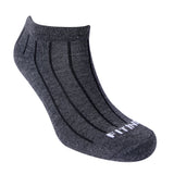 Unisex Cotton Ankle Socks (Dark Grey, Free Size)